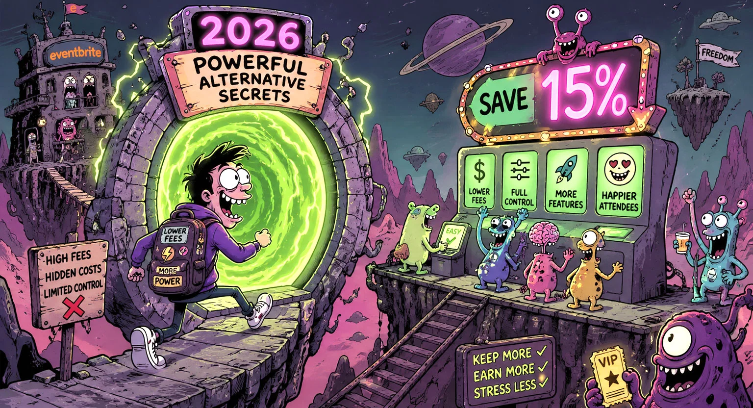 2026 Powerful Eventbrite Alternative Secrets (Save 15%)